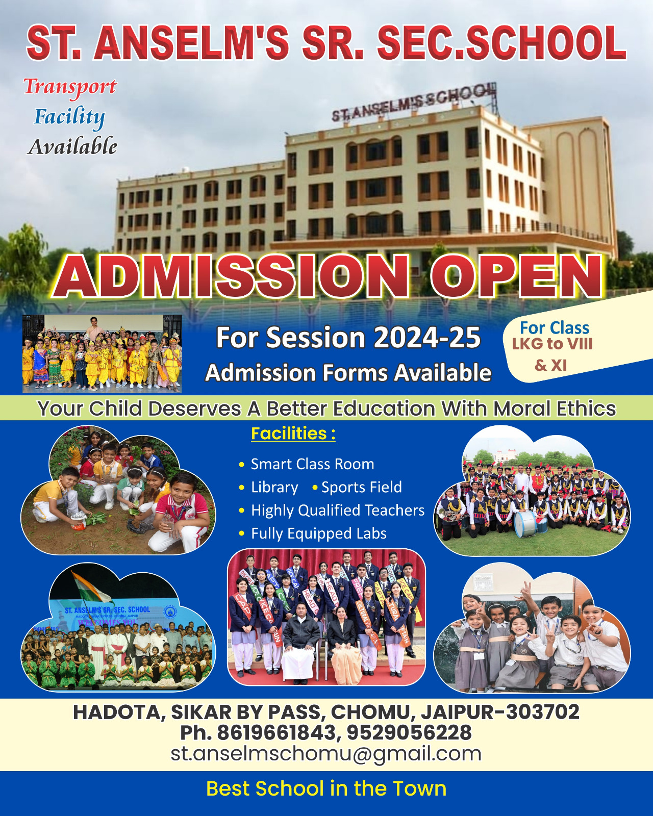 To St. Anselm's School